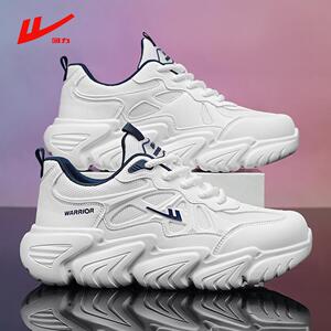 男鞋2026新款春季舒适网面运动休闲厚底时尚百搭跑步老爹潮鞋