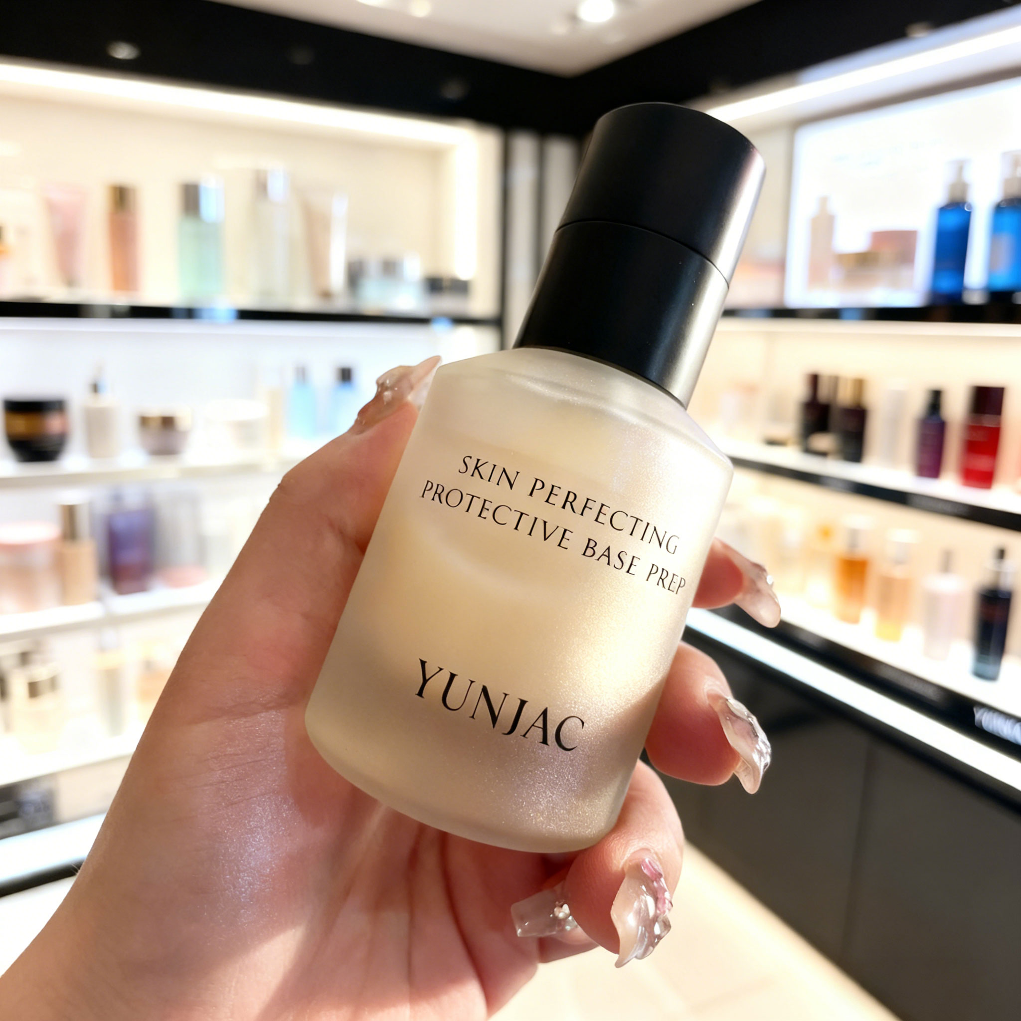 韩国YUNJAC然作妆前乳隔离素颜霜