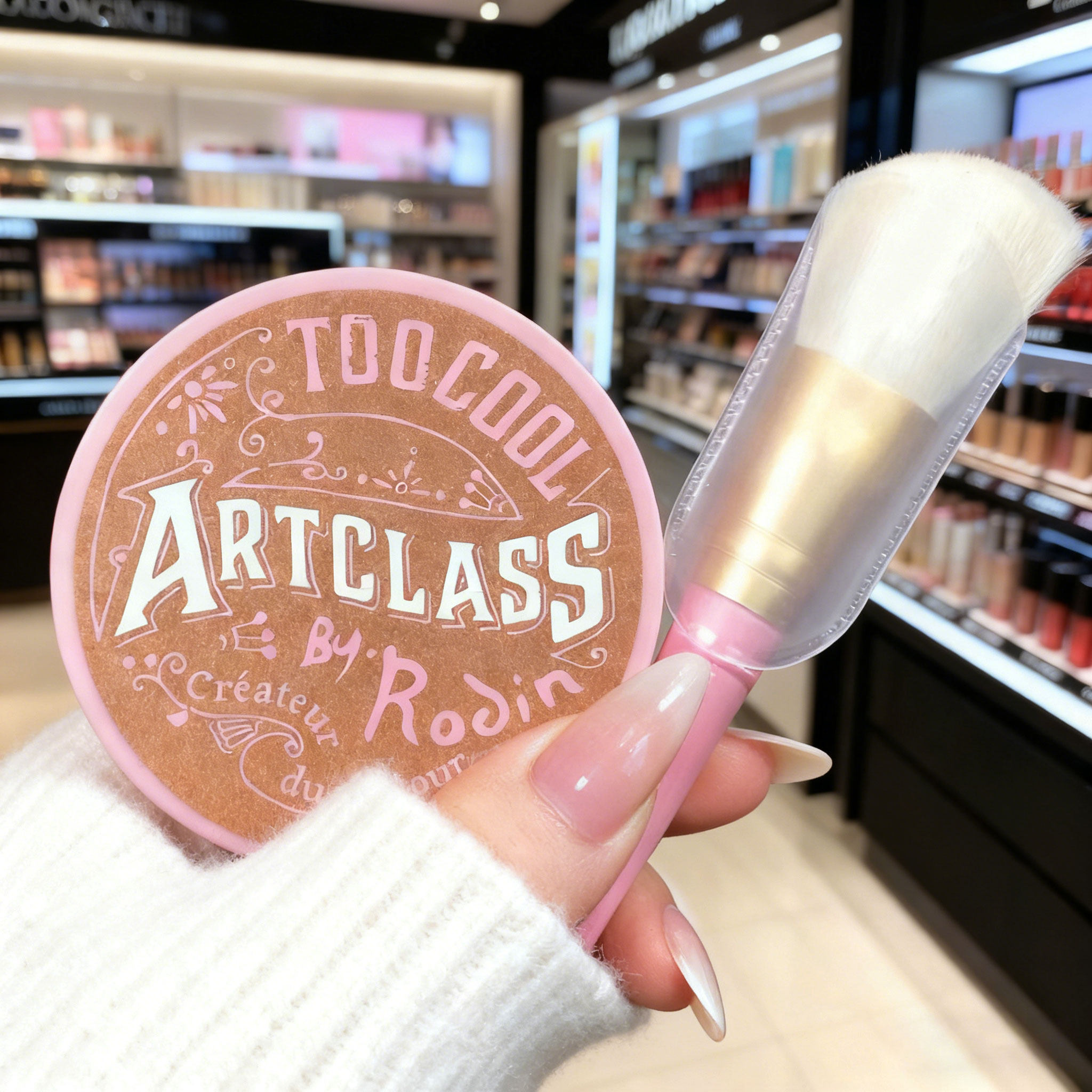 三色修容盘阴影粉饼套装