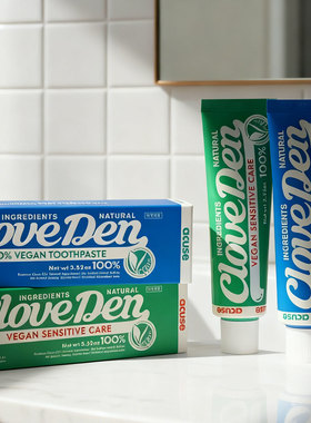 韩国牙科Cloveden牙膏漱口水牙刷清新口气留香去口臭温和呵护牙龈