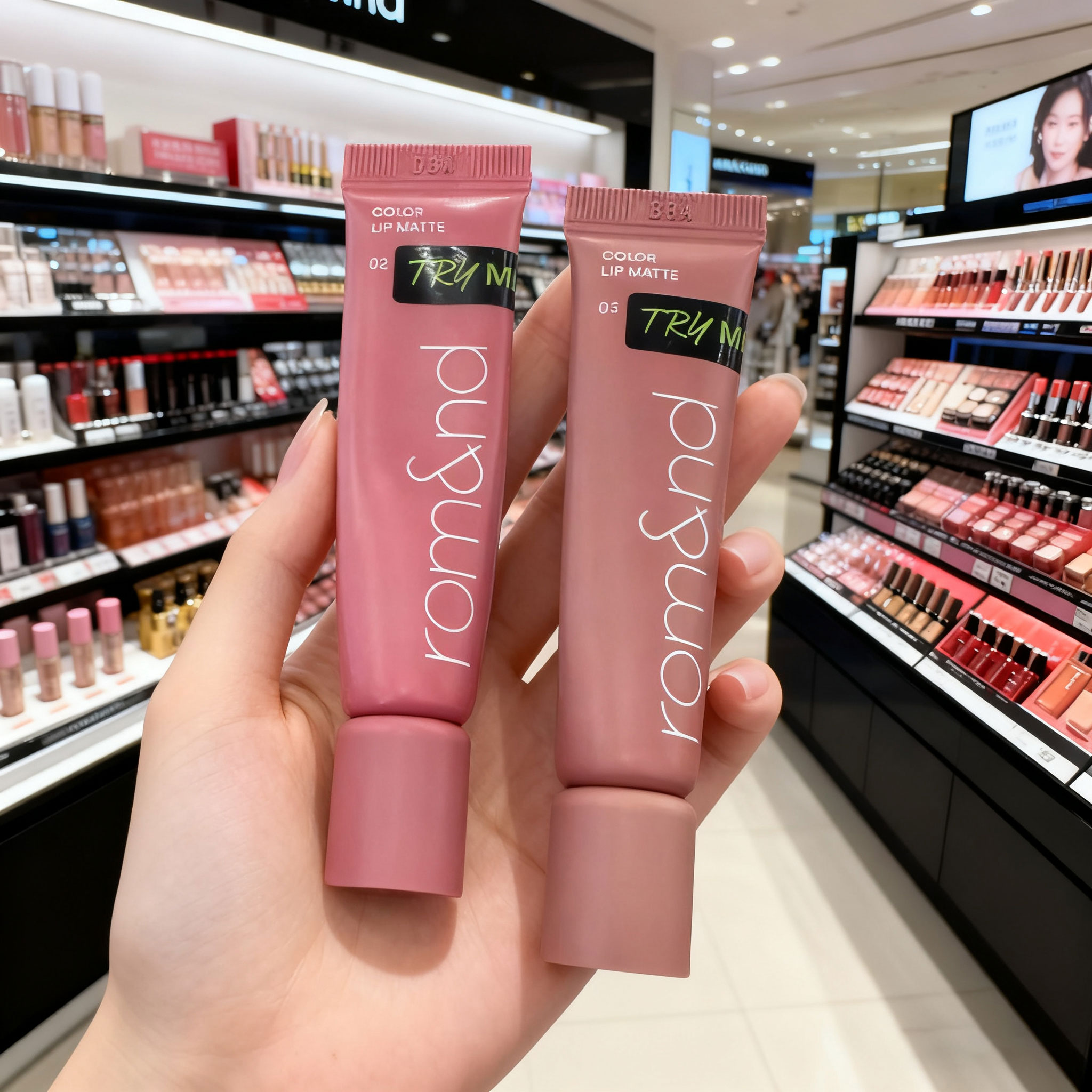 romand丝滑哑光唇泥持久显色唇釉