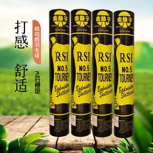 金拍子5号比赛级羽毛球