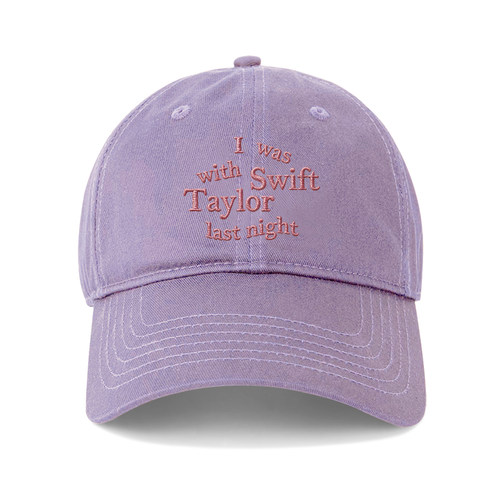 Taylor Swift鸭舌帽韩国男女情侣百搭刺绣棒球帽显脸小遮阳帽子