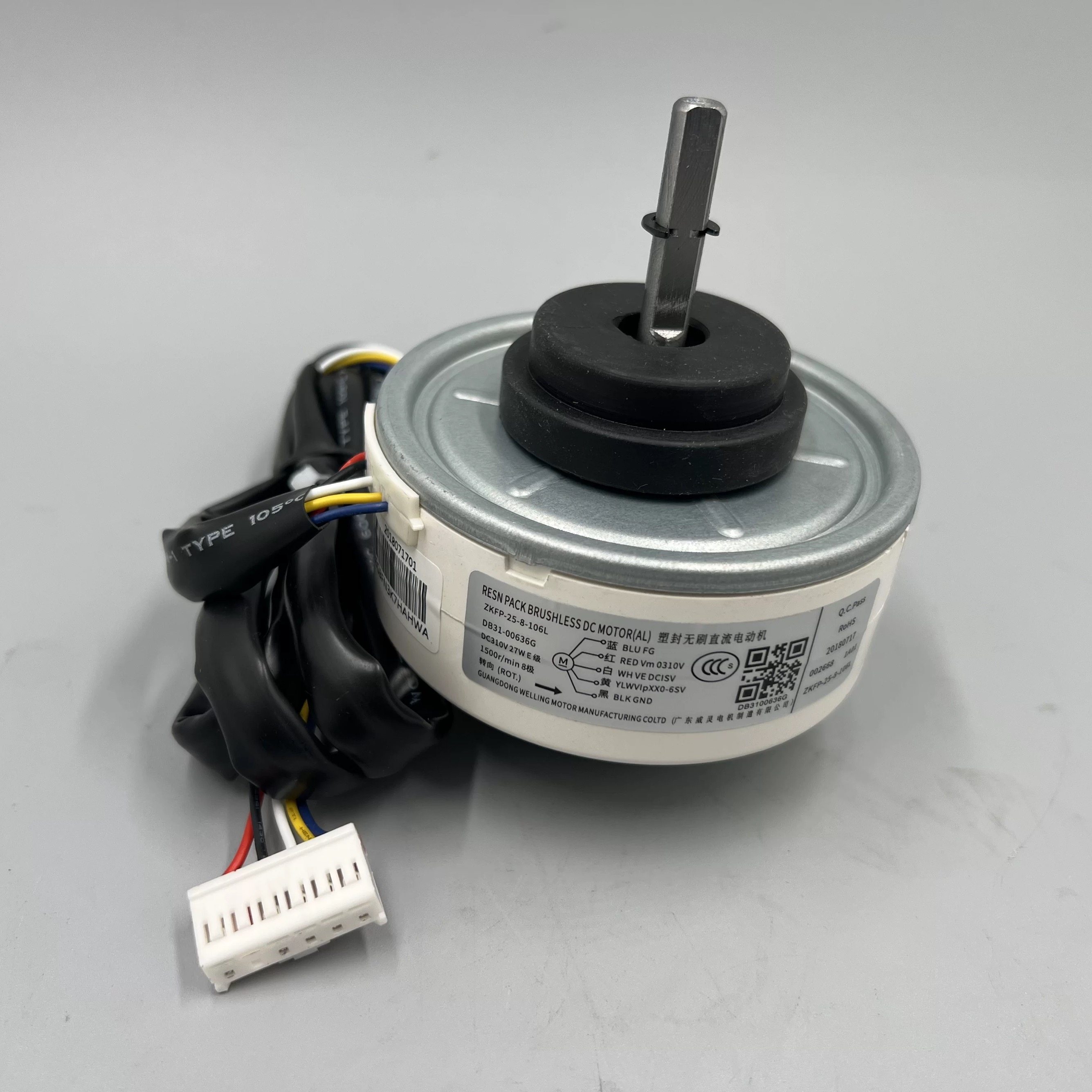 适用全新三星直流风管机内电机ZKFP-25-8-106L马达DB31-00636G
