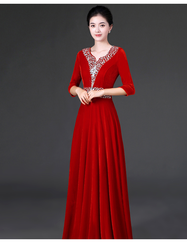  Golden velvet red 1+XXL  