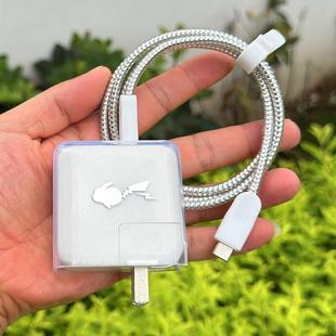 max 35w數(shù)據(jù)線纏繞繩 pro 蘋果30W電源殼15充電器保護(hù)套iPhone16