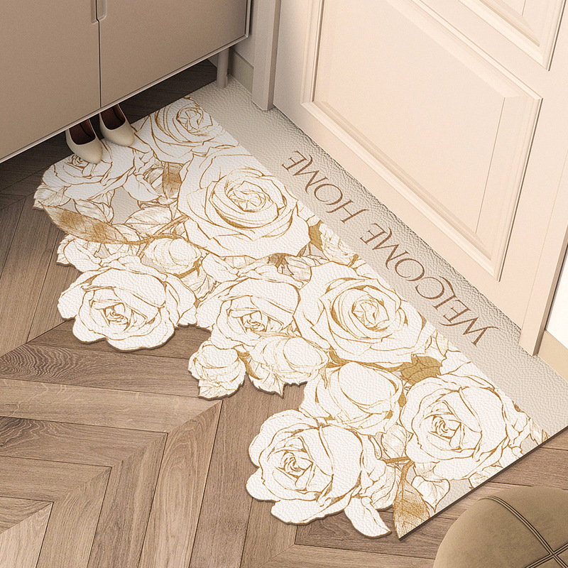 法式入户门地垫防滑高级感