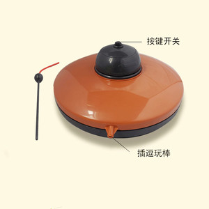 热卖宠物玩具 电动猫盘互动玩具益智玩具 旋转逗猫棒娱乐盘狗玩具
