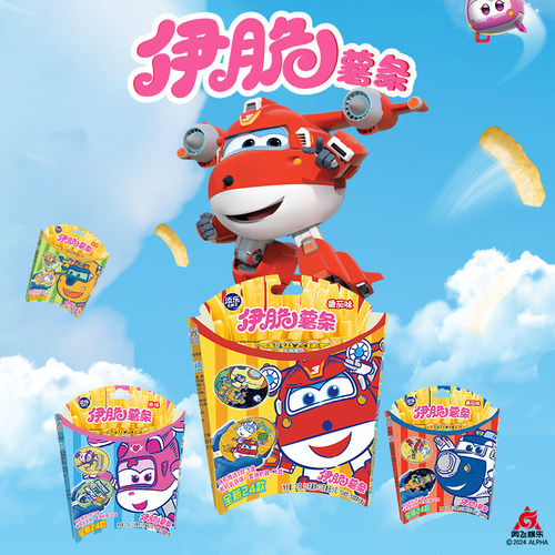 添乐王伊脆超级飞侠25g膨化番茄