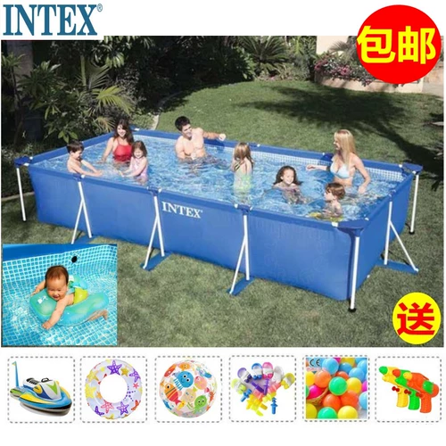 Intex, бассейн, вилла для детского сада, домашний питомец