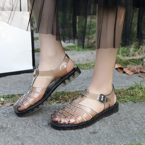 25年夏季新款复古编织凉鞋