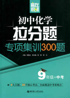 赢在思维 初中化学拉分题专项集训300题 九年级+中考 4大主题 20个核心考点 全面覆盖中考重难点 初中9年级化学辅导训练习题集