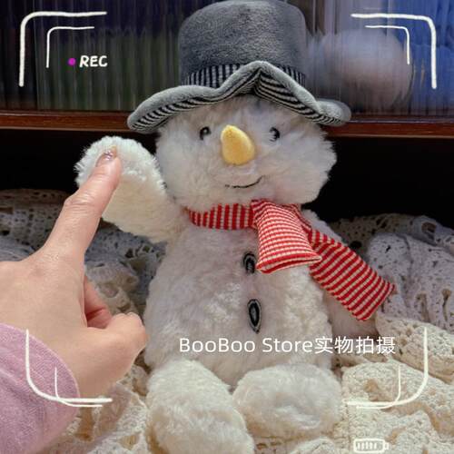 可爱小雪人玩偶生日礼物
