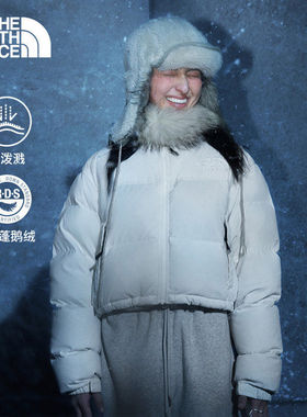 TheNorthFace北面ICON Nuptse女户外短款防泼水鹅绒羽绒服|8EFE