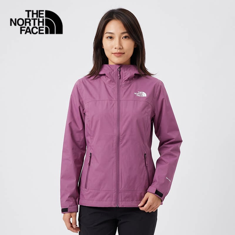 TheNorthFace北面26秋冬新款女士户外可配内胆防水连帽冲锋衣8K36
