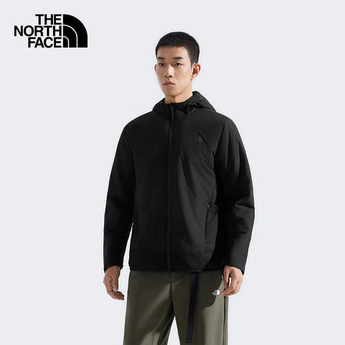 北面男款防泼水轻便保暖棉服外套