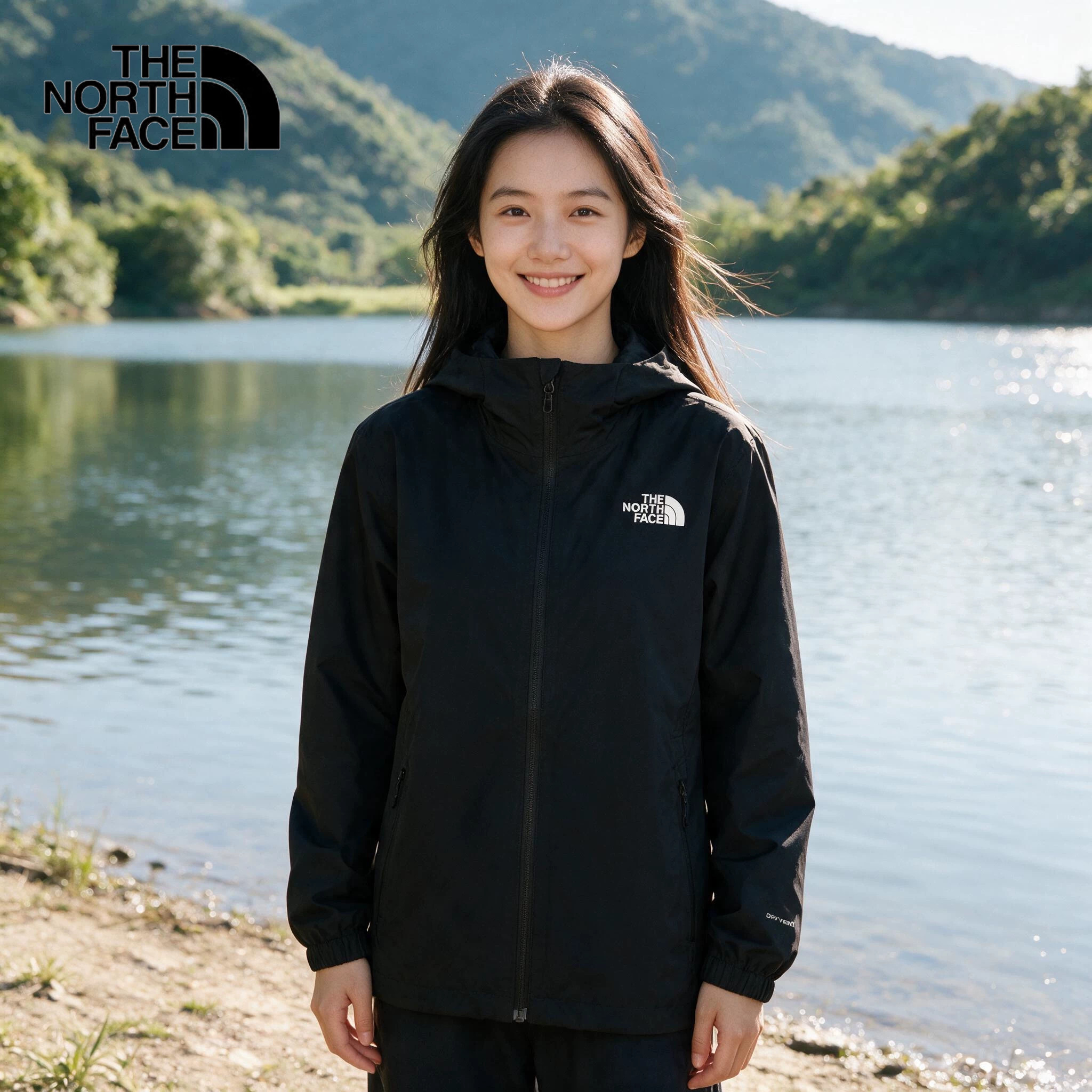 TheNorthFace北面26春夏新款棉服户外女士连帽防风防水冲锋衣8HRN