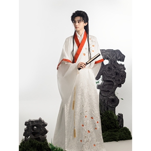 2026原创汉服男女古装魏晋风南北朝交领齐腰襦裙新款成人日常套装