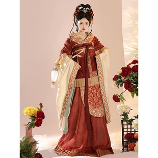 2026原创【绮罗】魏晋风神仙复原服仿隋朝女子珪衣改良汉服春秋款