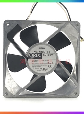 MU1428S-11 AC100V 13.5/12W 140*140*28MM 14028 ORIX 交流风扇