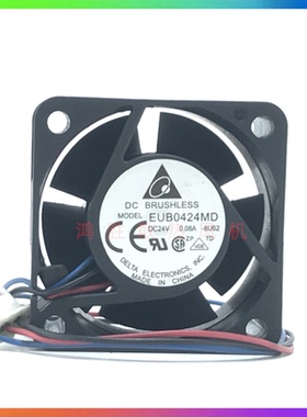 原装台达 EUB0424MD 4CM 4020 24V 0.08A 双滚珠静音机箱散热风扇