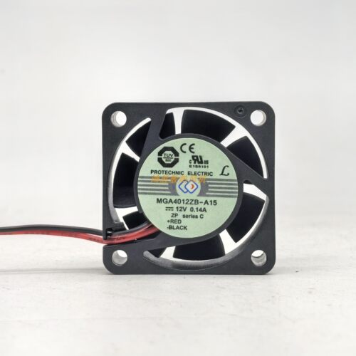 全新 MGA4012ZB-A15散热风扇 4015 DC12V 0.14A 直流静音机箱风扇