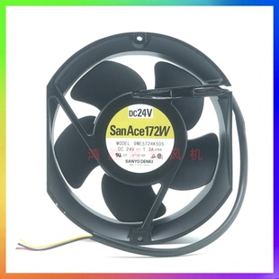 17251 24V 1.3A 原装 防水风扇 9WE5724K505 17CM 耐高温风扇 三洋