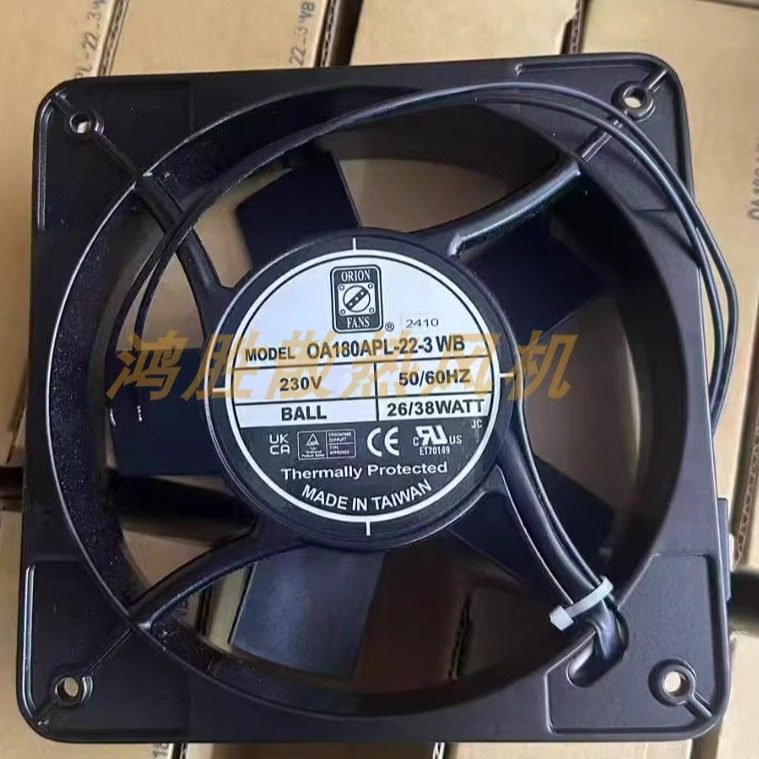 OA180AP全新原装FANS OA180APL-22-3 WB 230V 26/38W机柜散热风扇