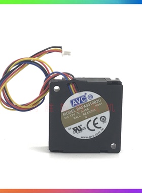 原装AVC BAPA0310B2U 12V 0.15A 3010 3CM 4线滚珠涡轮鼓风机风扇