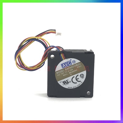 原装AVC BAPA0310B2U 12V 0.15A 3010 3CM 4线滚珠涡轮鼓风机风扇