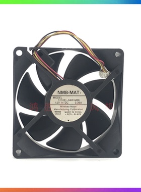 原装NMB 3110EL-04W-M66 12V 0.36A 8025 8CM 投影机散热设备风扇