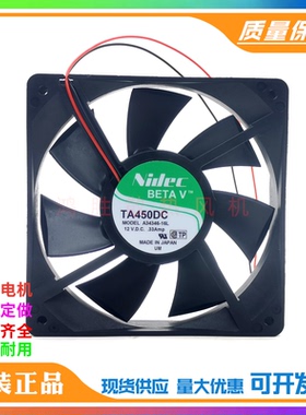 原装Nidec BETAV TA450DC A34346-16L 12V 0.33A 机箱 服务器风扇