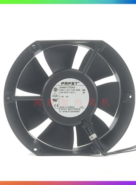 6448/17TDAU 48V 1.0A 48W 原装德国papst 高宝印刷机带调速风扇