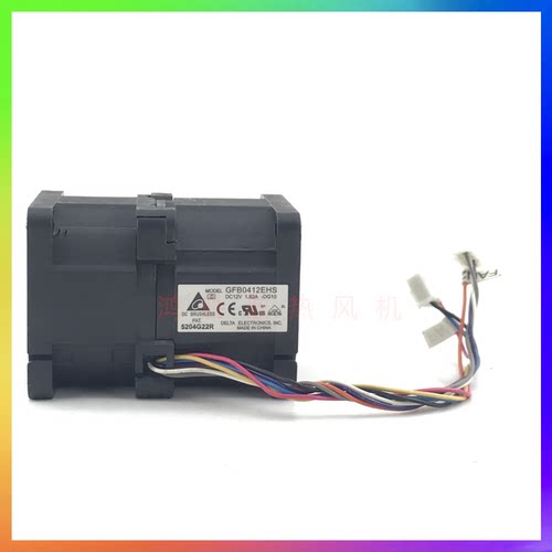 原装DELTA台达 4056 1U服务器高转速风扇 12V 1.82A GFB0412EHS