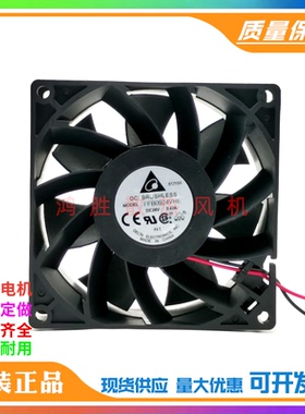 台达DELTA FFB0924VHE 9038 24V 0.42A 双轴承 变频器 服务器风扇