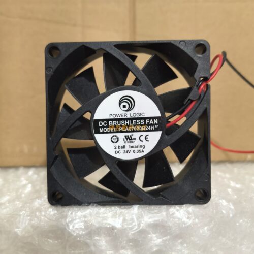 POWER LOGIC全新PLA07020B24H EP DC24V0.35A滚珠轴承散热风扇