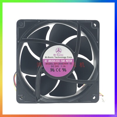 Bi-sonic BP1203824HH-03 12038 DC24V 1.1A 轴流变频器散热风扇