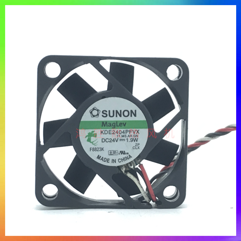 全新SUNON建准 KDE2404PFVX 24V 1.9W 4010 4CM 超静音变频器风扇