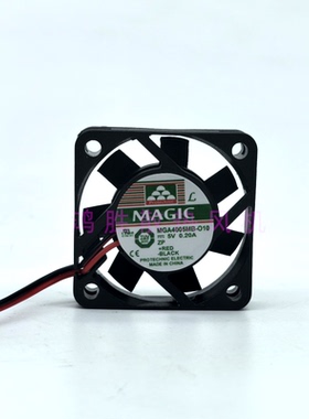 MAGIC/永立 MGA4005MB-O10 12V 0.20A 4CM/厘米 超薄静音散热风扇