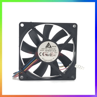 原装台达 AFB0812LB 12V 0.14A 8CM 8015 PWM 超静音机箱散热风扇