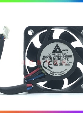 全新台达 AFB0424SHB 24V 0.18A 4015 静音双滚珠变频器散热风扇