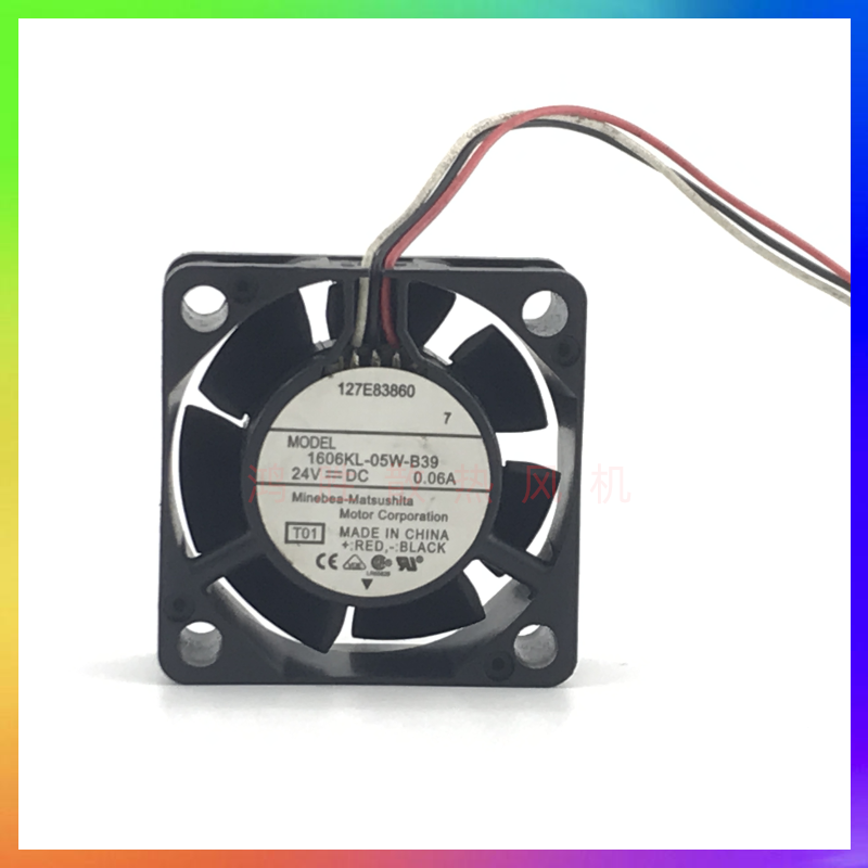 NMB 1606KL-05W-B39 4015 4CM 24V 0.06A 变频器 复印机散热风扇