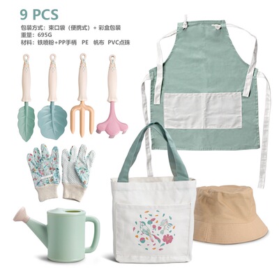 幼儿园花园工具植树节儿童园艺