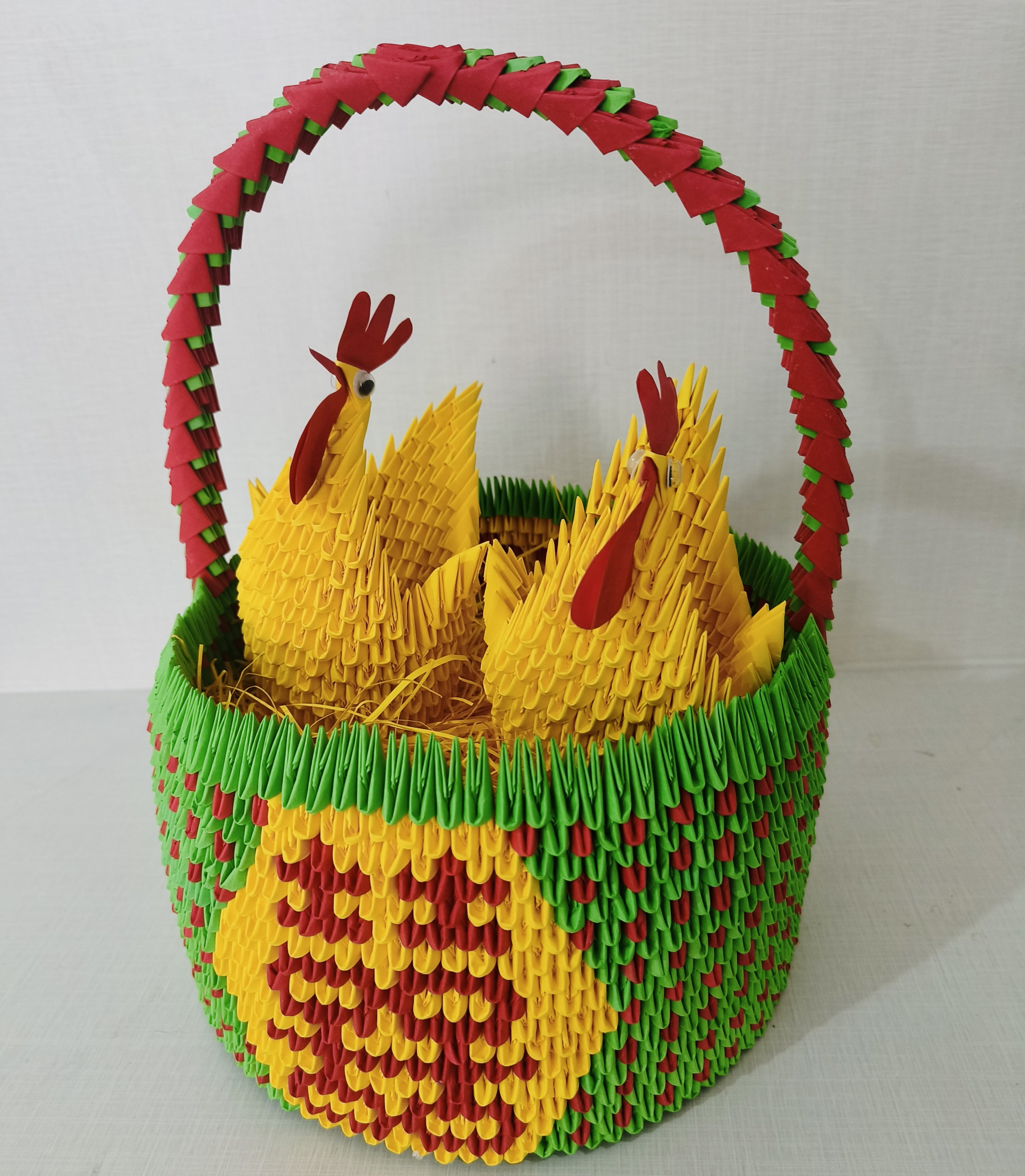折纸三角插纸缘制作材料