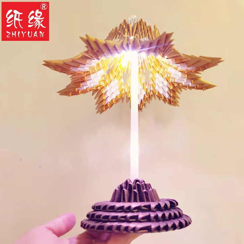 纸缘手工三角插纸缘创意