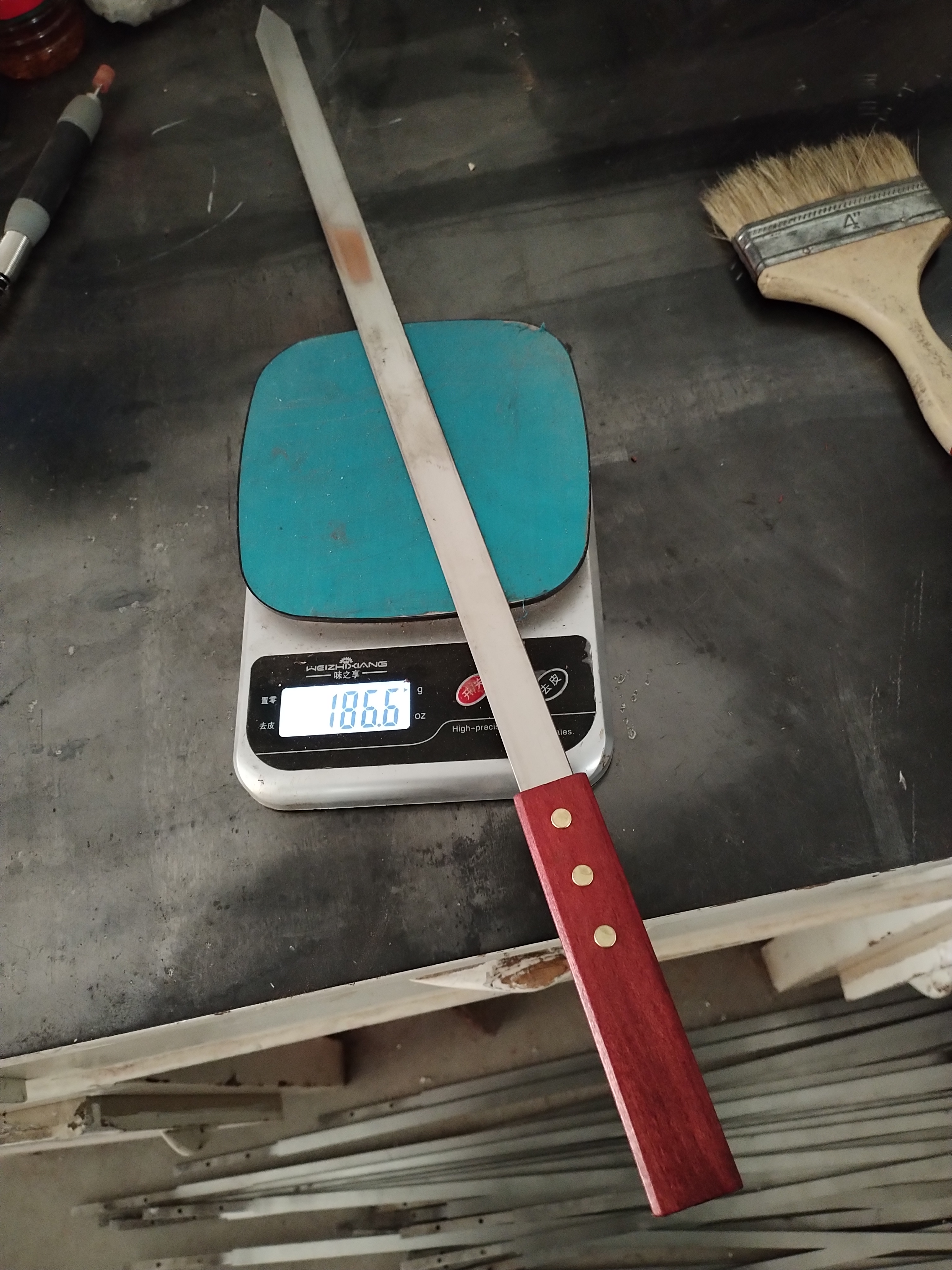 1厘米宽烧烤串签子木柄