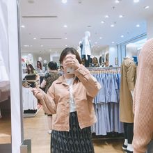 女装 复古翻领灯芯绒宽松休闲夹克短外套 419930 U家2019秋季 新款