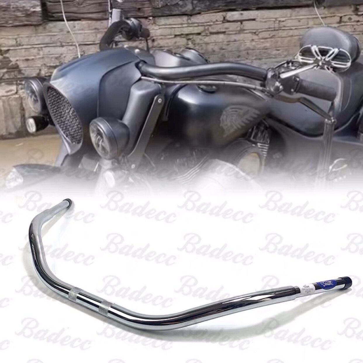 印第安改装1.25英寸沙滩车把定制新款黑马酋长首领黑马适用