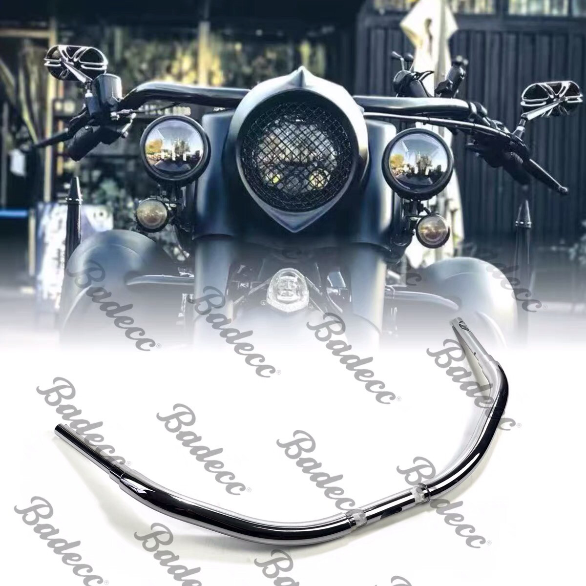 印第安改装1.5英寸沙滩车把定制新款黑马酋长首领黑马适用