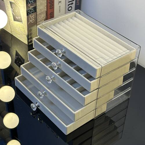 五层首饰收纳亚克力首饰盒